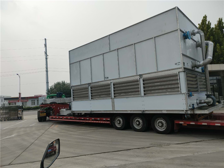 閉式冷卻塔的安裝現場